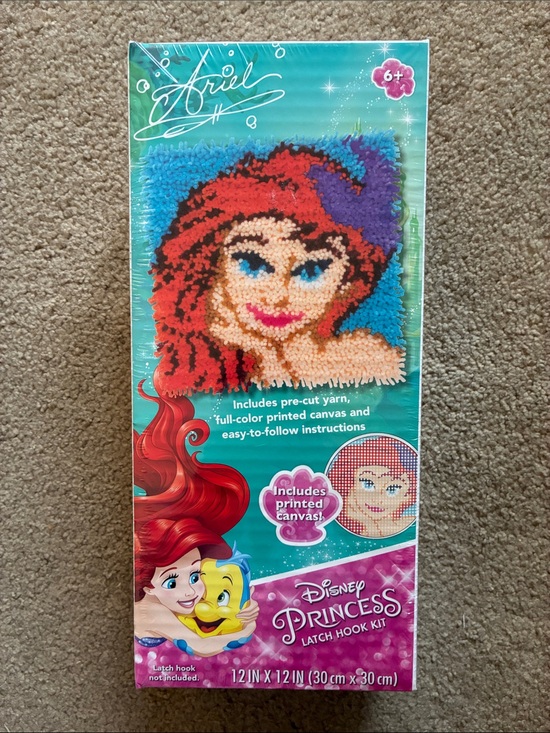 Disney Other - Disney Princess Ariel Latch Hook Kit